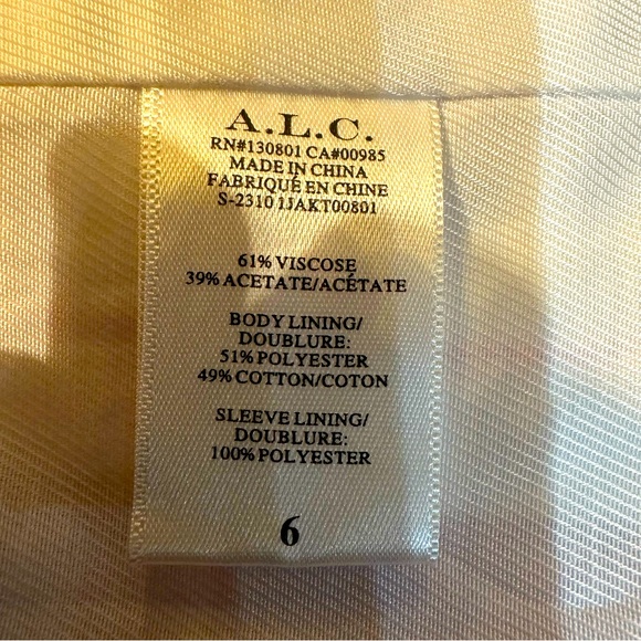 A.L.C. Bishop II Peak Lapel Blazer - Hot Pink - Size 6 - NWT - Picture 12 of 12